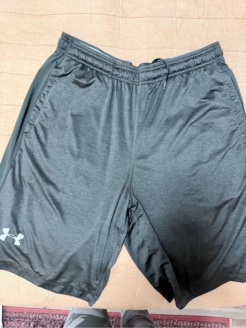 Under Armour Men's Black Performance Athletic Shorts